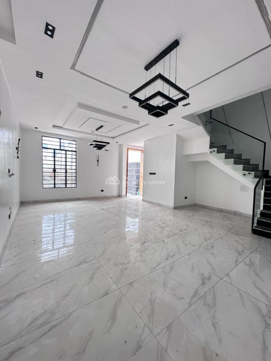 Jumbo Size 4 Bedroom Duplex, Chevron, Lekki, Lagos, Semi-detached Duplex for Sale