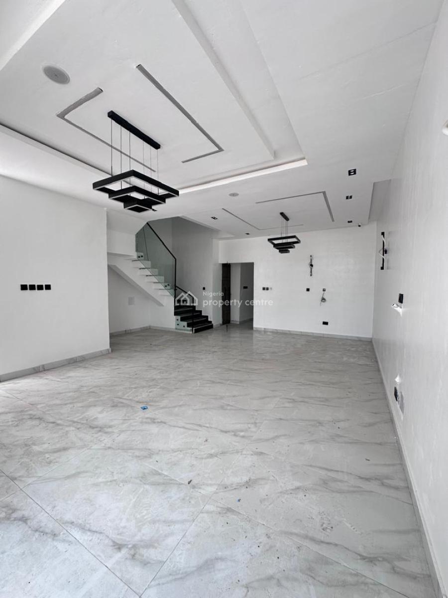 Jumbo Size 4 Bedroom Duplex, Chevron, Lekki, Lagos, Semi-detached Duplex for Sale