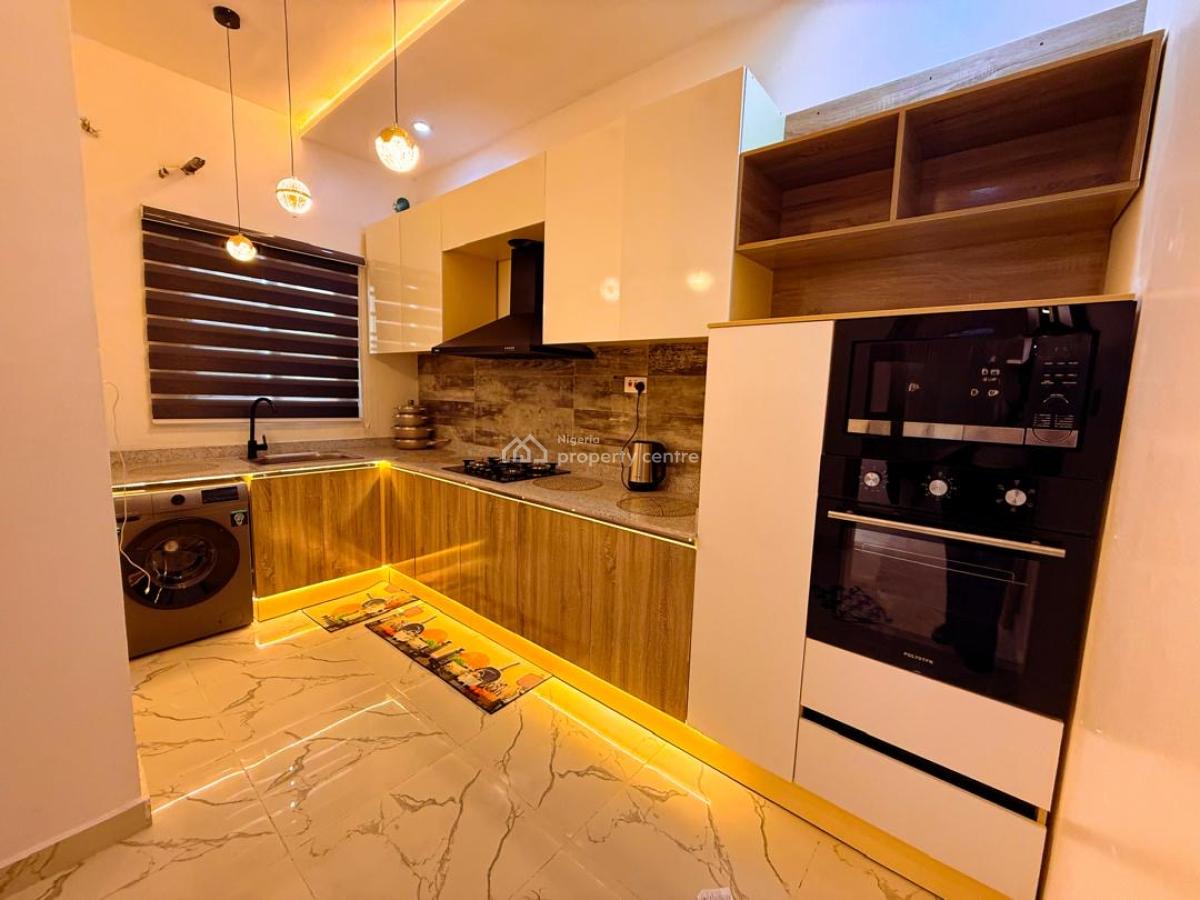 Fully Furnished 3 Bed Terrace Duplex Apartment with Solar Inverter, Citadel View Estate 2.0 Ogombo Road Abraham Adesanya Lagos., Ajah, Lagos, Terraced Duplex for Rent