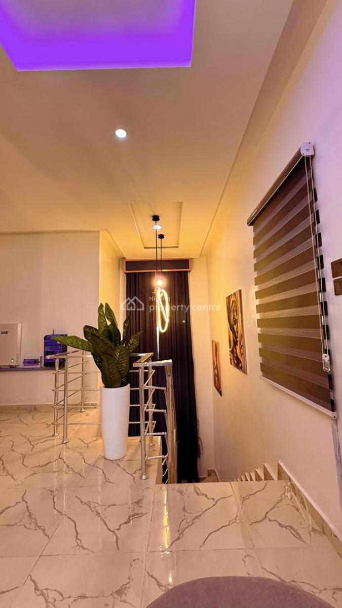 Fully Furnished 3 Bed Terrace Duplex Apartment with Solar Inverter, Citadel View Estate 2.0 Ogombo Road Abraham Adesanya Lagos., Ajah, Lagos, Terraced Duplex for Rent