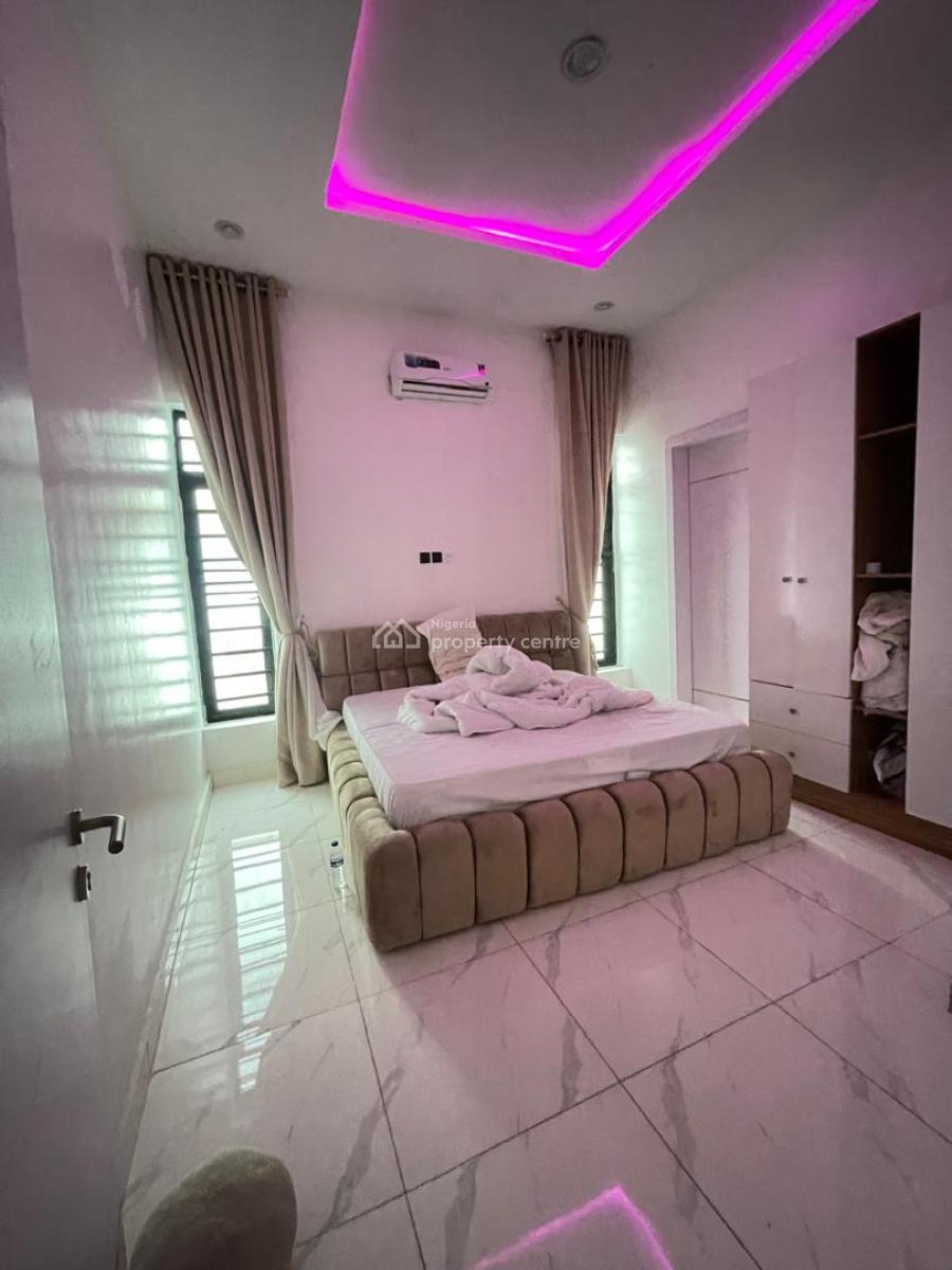 Luxury 4-bedroom Semi-detached Duplex with Bq -- Fully Furnished, Access Control Estate, Ikota, Lekki, Lagos, Semi-detached Duplex for Rent