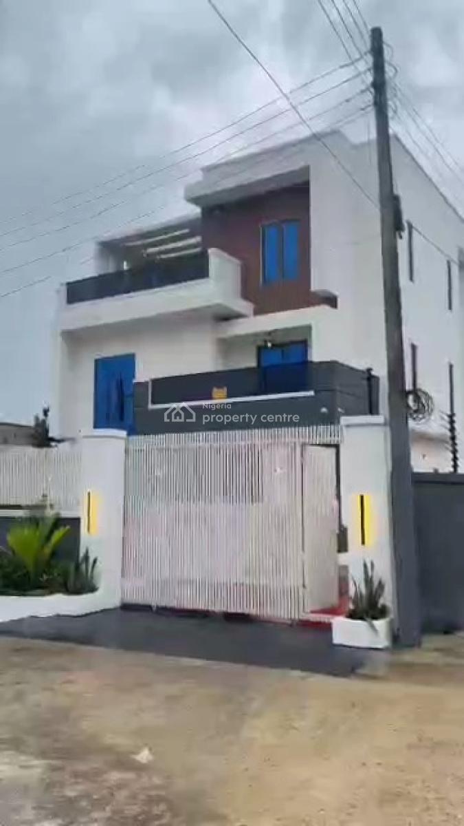 Finished Fully Detached Duplex with Swimming Poolel, Gowan Estate Egbeda Lagos, Egbeda, Alimosho, Lagos, Detached Duplex for Sale