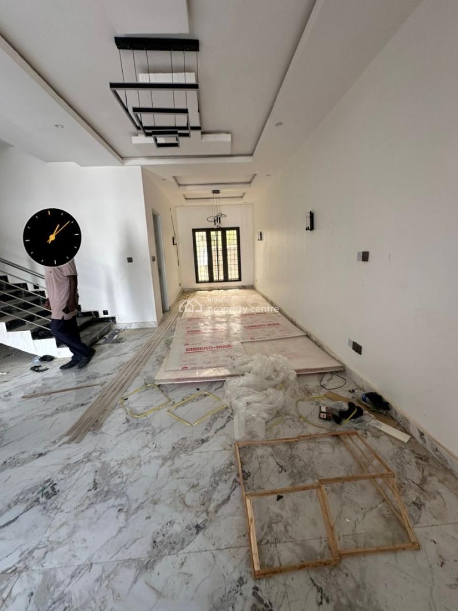 Newly Built 4 Bedroom Terrace Duplex + Bq, Guzape District, Abuja, Terraced Duplex for Sale
