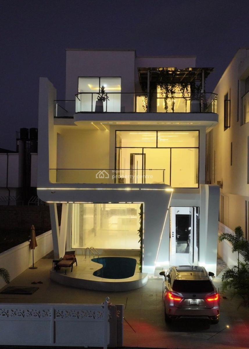 Luxury 5 Bedroom Detached Duplex, Chevron, Lekki, Lagos, House for Sale