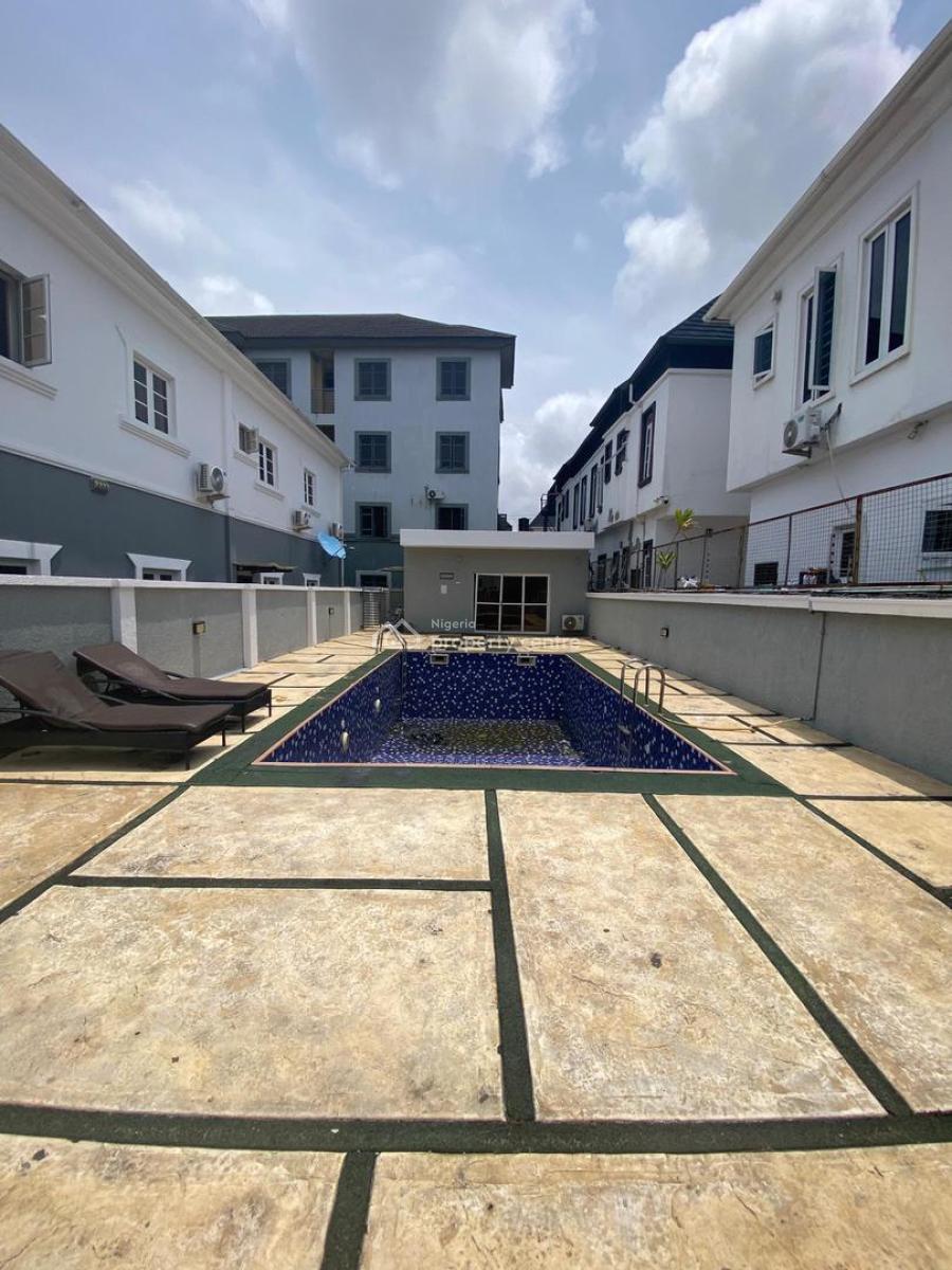 Spacious & Serviced 4 Bedroom Terrace Duple, Lekki Toll Gate, Lekki, Lagos, Terraced Duplex for Rent