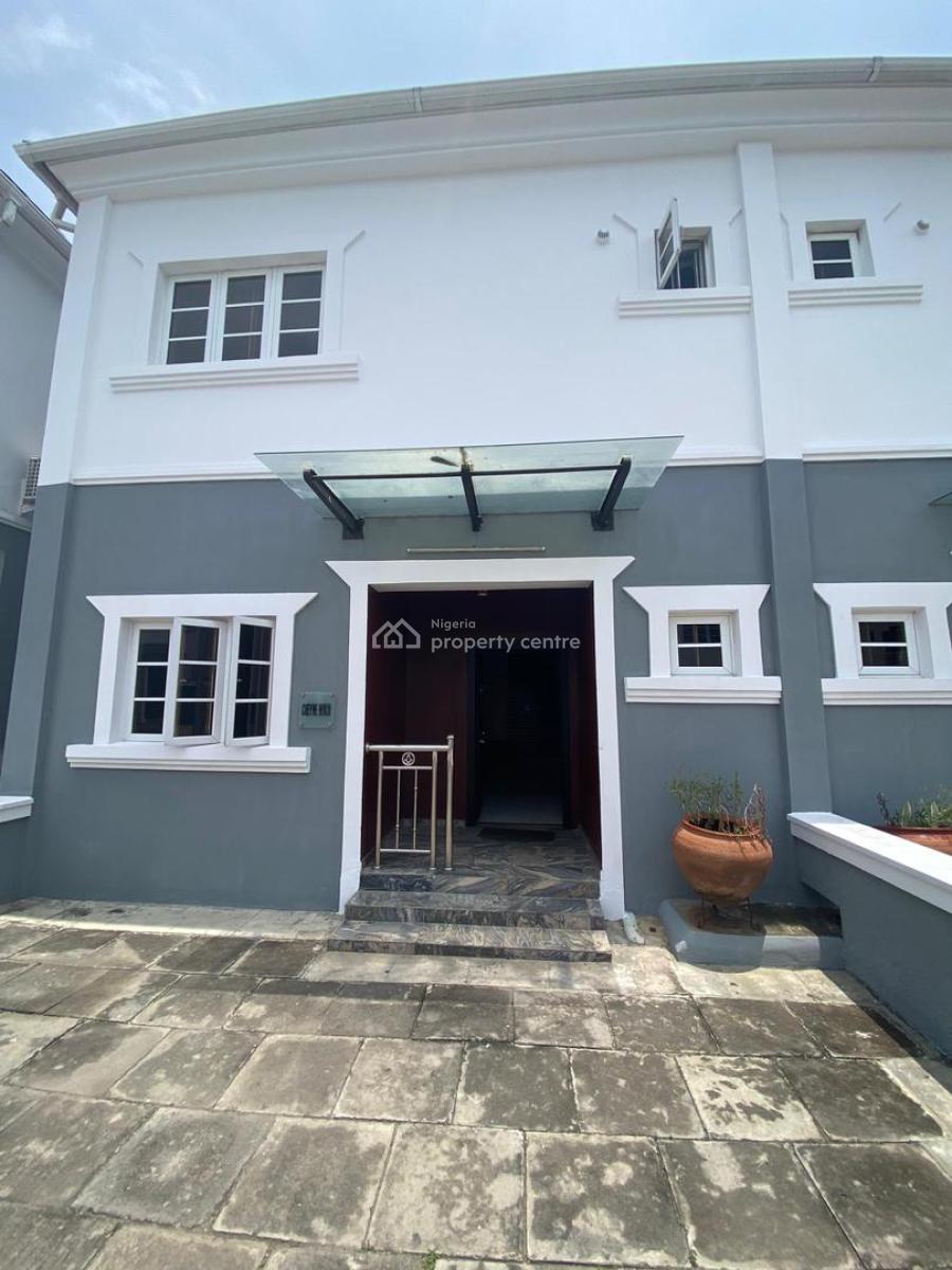 Spacious & Serviced 4 Bedroom Terrace Duple, Lekki Toll Gate, Lekki, Lagos, Terraced Duplex for Rent