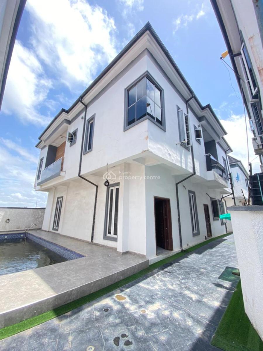 Modern 4 Bedroom Semi Detached Duplex with Bq, Modern 4 Bedroom Semi Detached Duplex with Bq in Chevron, Lekki, Lagos, Semi-detached Duplex for Sale