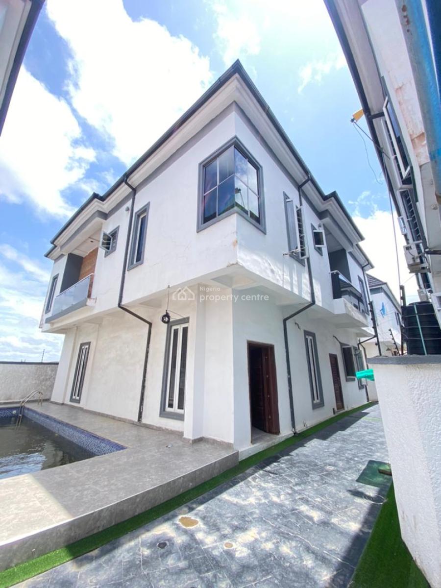 Modern 4 Bedroom Semi Detached Duplex with Bq, Modern 4 Bedroom Semi Detached Duplex with Bq in Chevron, Lekki, Lagos, Semi-detached Duplex for Sale