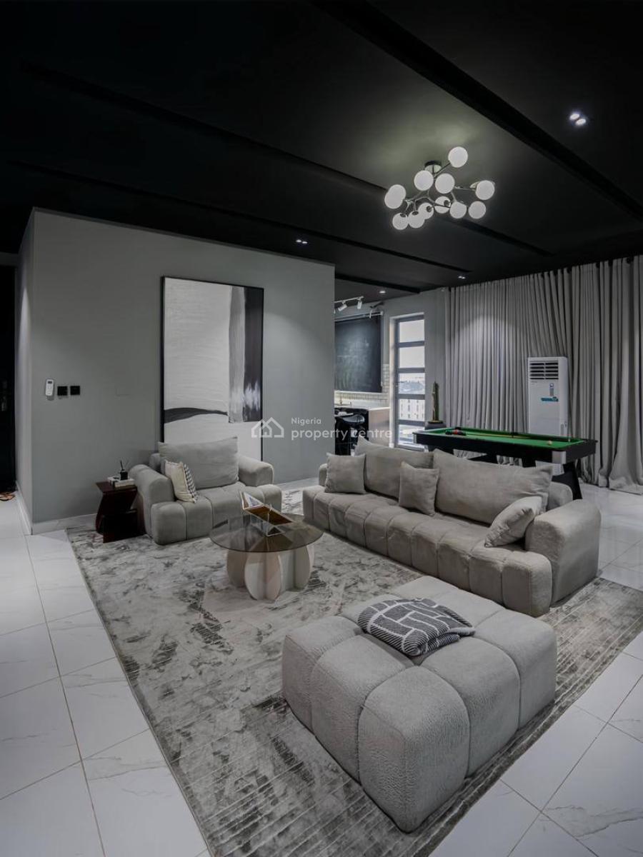 Newly Luxury 2 Bedroom Apartment with Ps5 & Snooker Netflix/prime, Lekki Phase 1, Lekki, Lagos, Flat / Apartment Short Let