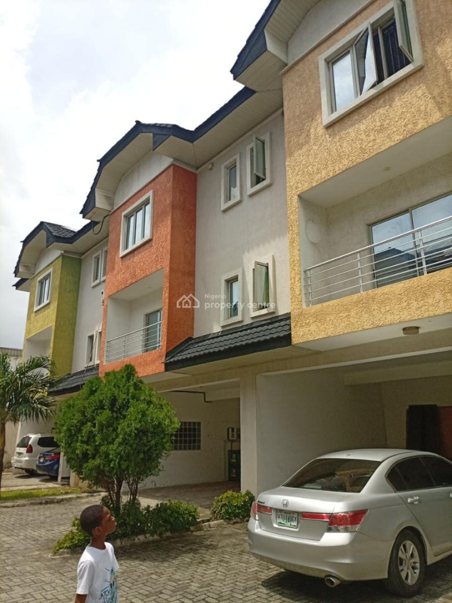 a 4 Bedroom Terrace Duplex with a Room Bq, Whispering Palm Road Its Sharing The Same Entrance with Spa at Ikate, Ikate Elegushi, Lekki, Lagos, Terraced Duplex for Sale