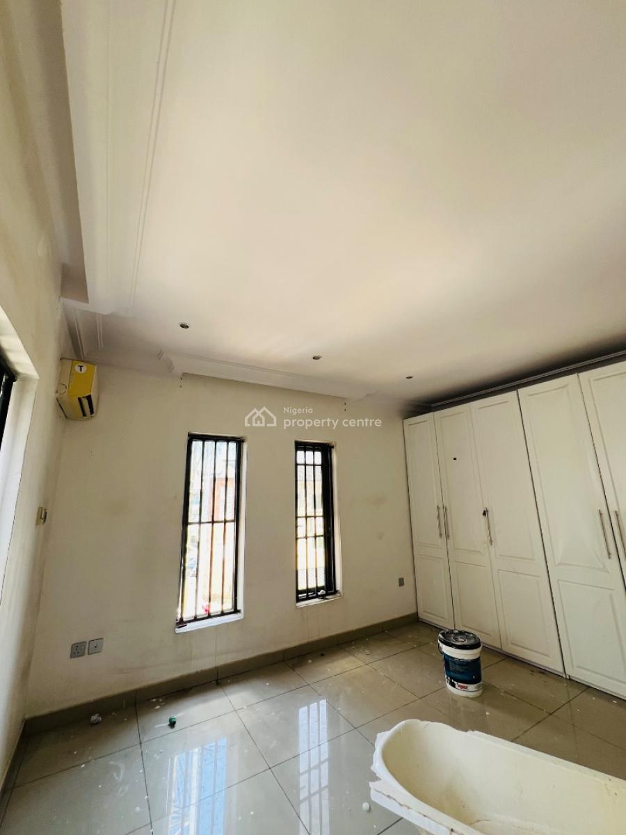 Serviced 4 Bedroom Terrace Duplex on Two Floors, with a Swimming Pool, Chevron Alternative, Igbo Efon, Lekki, Lagos, Terraced Duplex for Rent