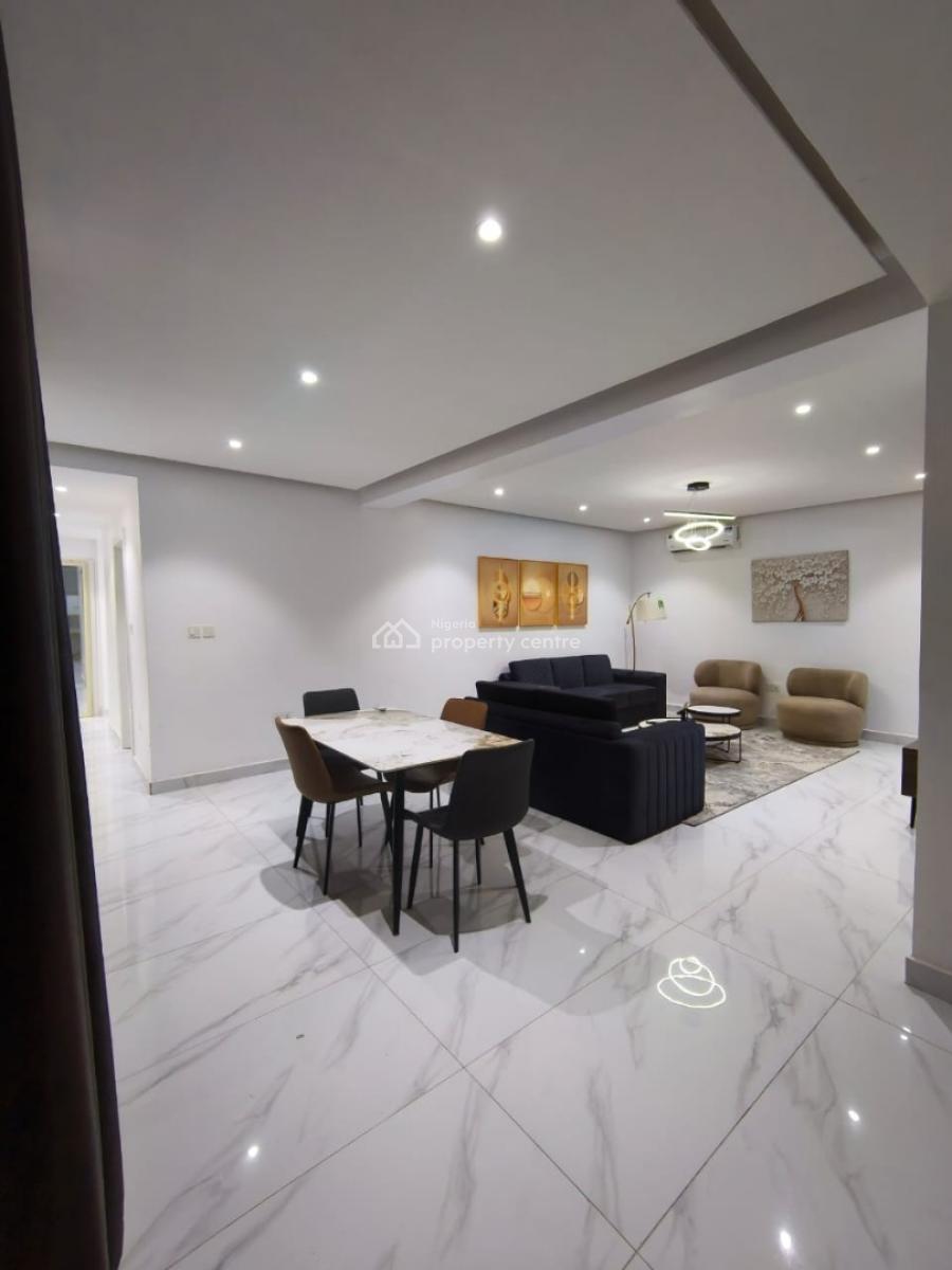 Fully Furnished 3 Bedroom Pent Apartment, Prime Water View Estate Off Freedom Way, Lekki Phase 1, Lekki, Lagos, Flat / Apartment for Rent