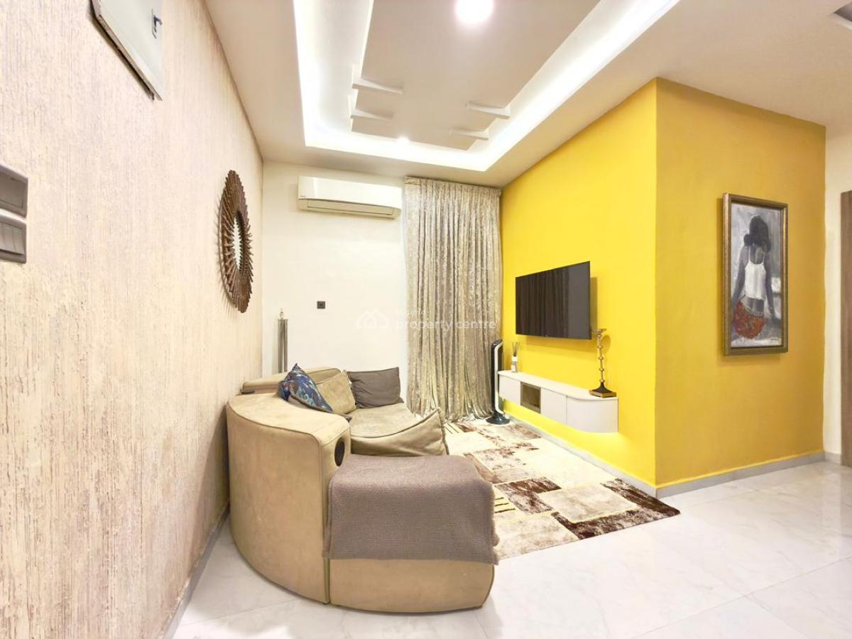 Fully Furnished & Service 3bedroom Terrace Duplex with Office Space, Ikate By Meadow School Road Ikate, Ikate Elegushi, Lekki, Lagos, Terraced Duplex for Rent