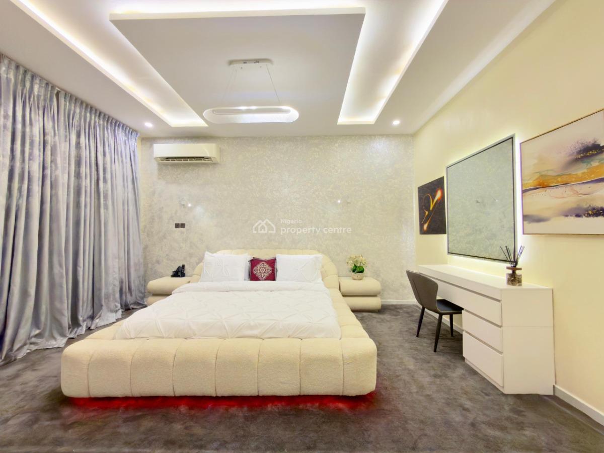 Fully Furnished & Service 3bedroom Terrace Duplex with Office Space, Ikate By Meadow School Road Ikate, Ikate Elegushi, Lekki, Lagos, Terraced Duplex for Rent