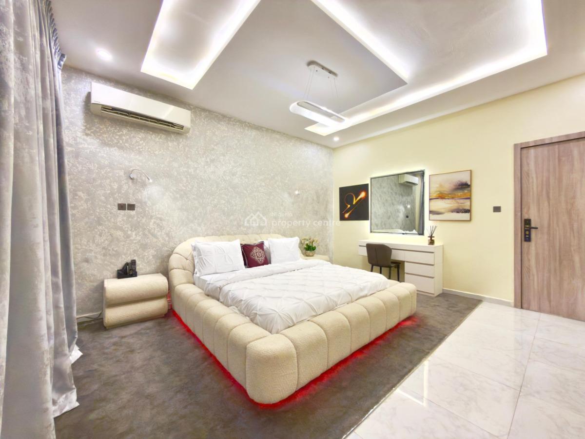 Fully Furnished & Service 3bedroom Terrace Duplex with Office Space, Ikate By Meadow School Road Ikate, Ikate Elegushi, Lekki, Lagos, Terraced Duplex for Rent