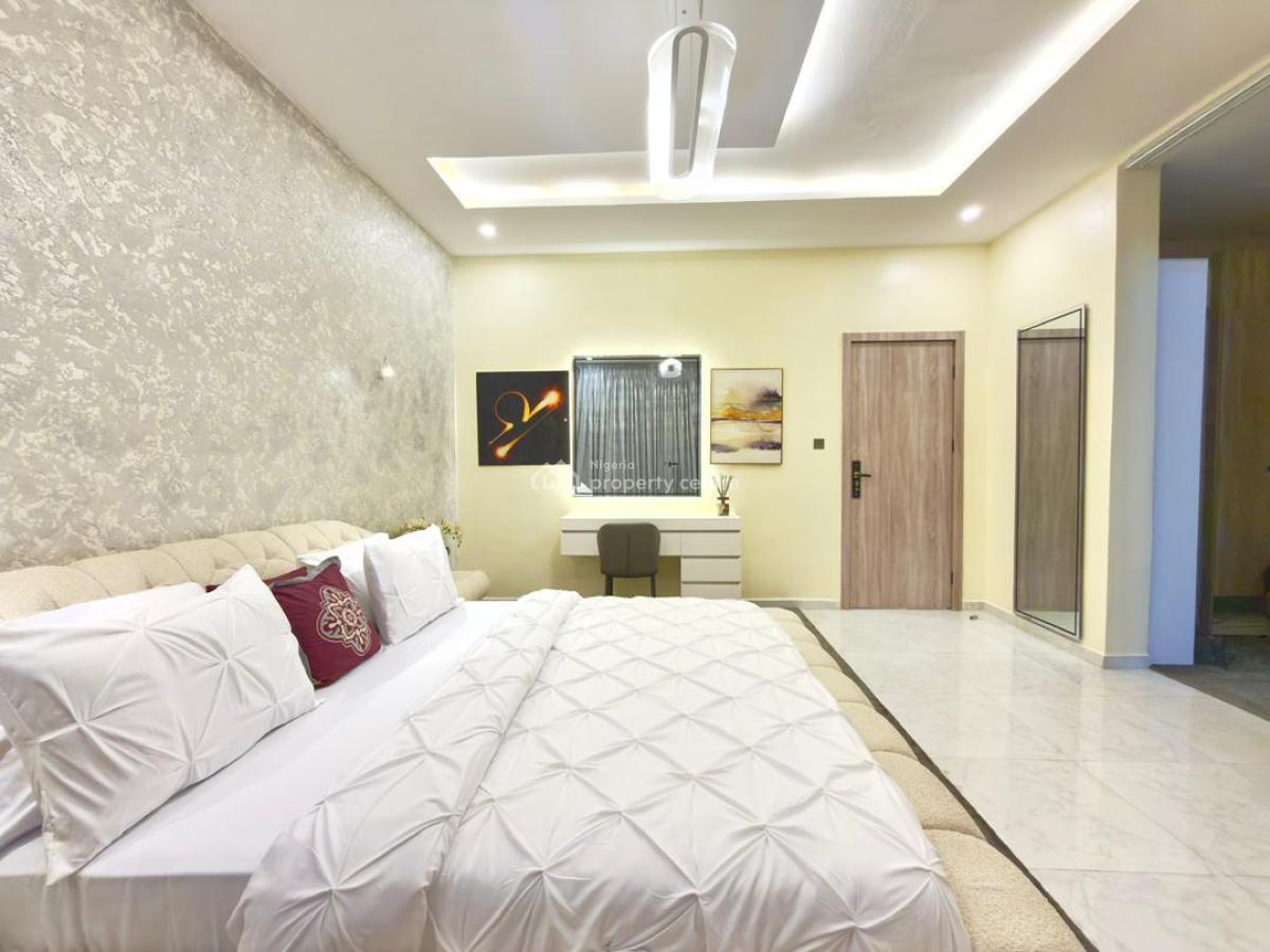 Fully Furnished & Service 3bedroom Terrace Duplex with Office Space, Ikate By Meadow School Road Ikate, Ikate Elegushi, Lekki, Lagos, Terraced Duplex for Rent