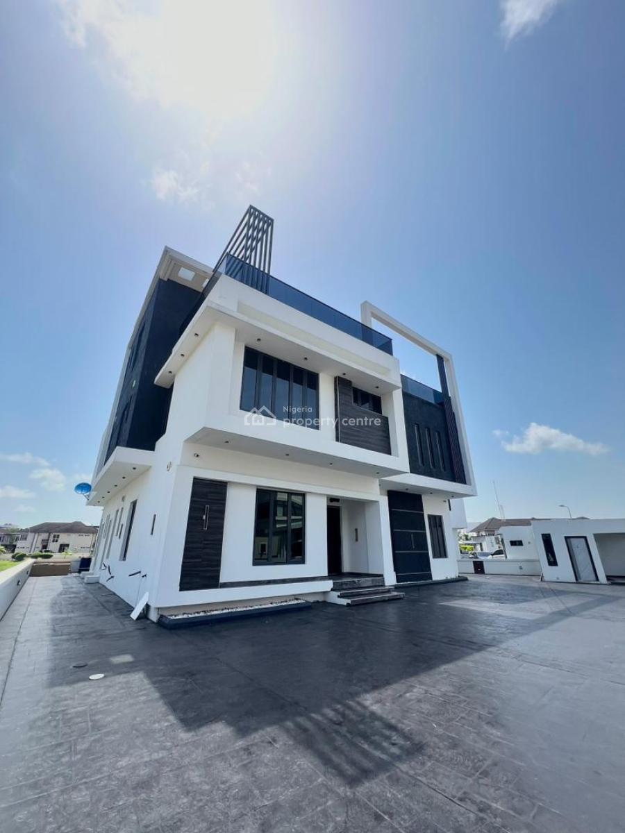 Excellent 6bedroom Duplex with 2bqs,pool,cinema,elevator, Osapa, Lekki, Lagos, Detached Duplex for Sale