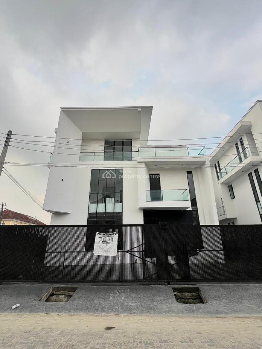 Enormous 5bedroom Duplex with a Bq and a Pool Within a Serene Environ, Osapa, Lekki, Lagos, Detached Duplex for Sale