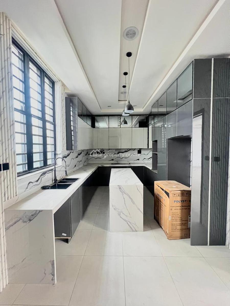Enormous 5bedroom Duplex with a Bq and a Pool Within a Serene Environ, Osapa, Lekki, Lagos, Detached Duplex for Sale