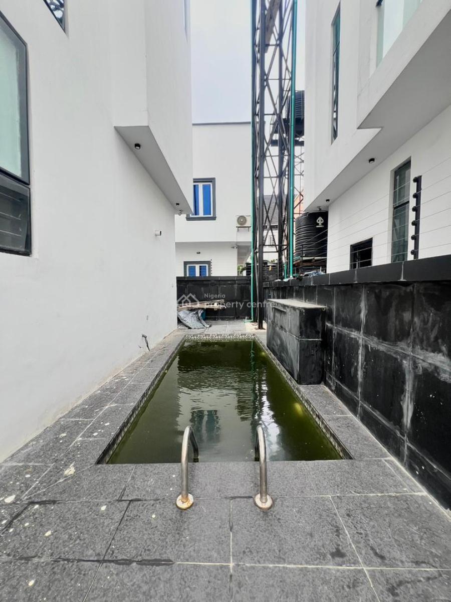 Enormous 5bedroom Duplex with a Bq and a Pool Within a Serene Environ, Osapa, Lekki, Lagos, Detached Duplex for Sale