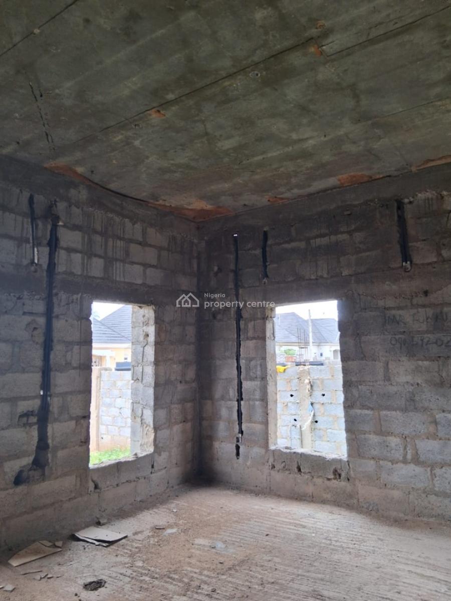 4bedroom Fully Detached Duplex Carcass, Apo, Abuja, Detached Duplex for Sale