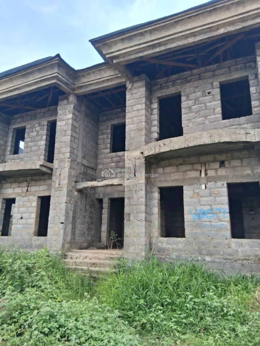 4bedroom Fully Detached Duplex Carcass, Apo, Abuja, Detached Duplex for Sale