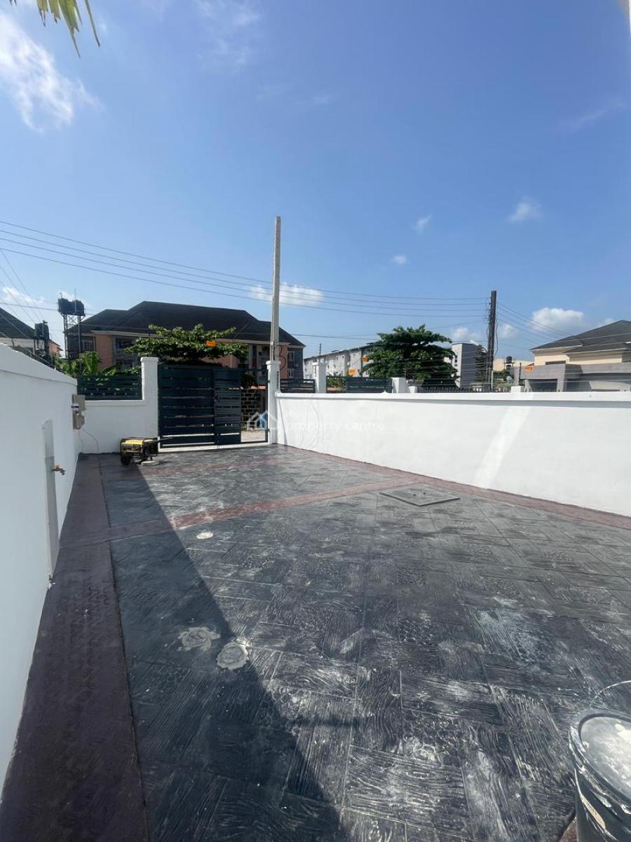 Nicely Built 4 Bedroom Semi Detached Duplex with a Room Bq, Sangotedo, Ajah, Lagos, Semi-detached Duplex for Sale