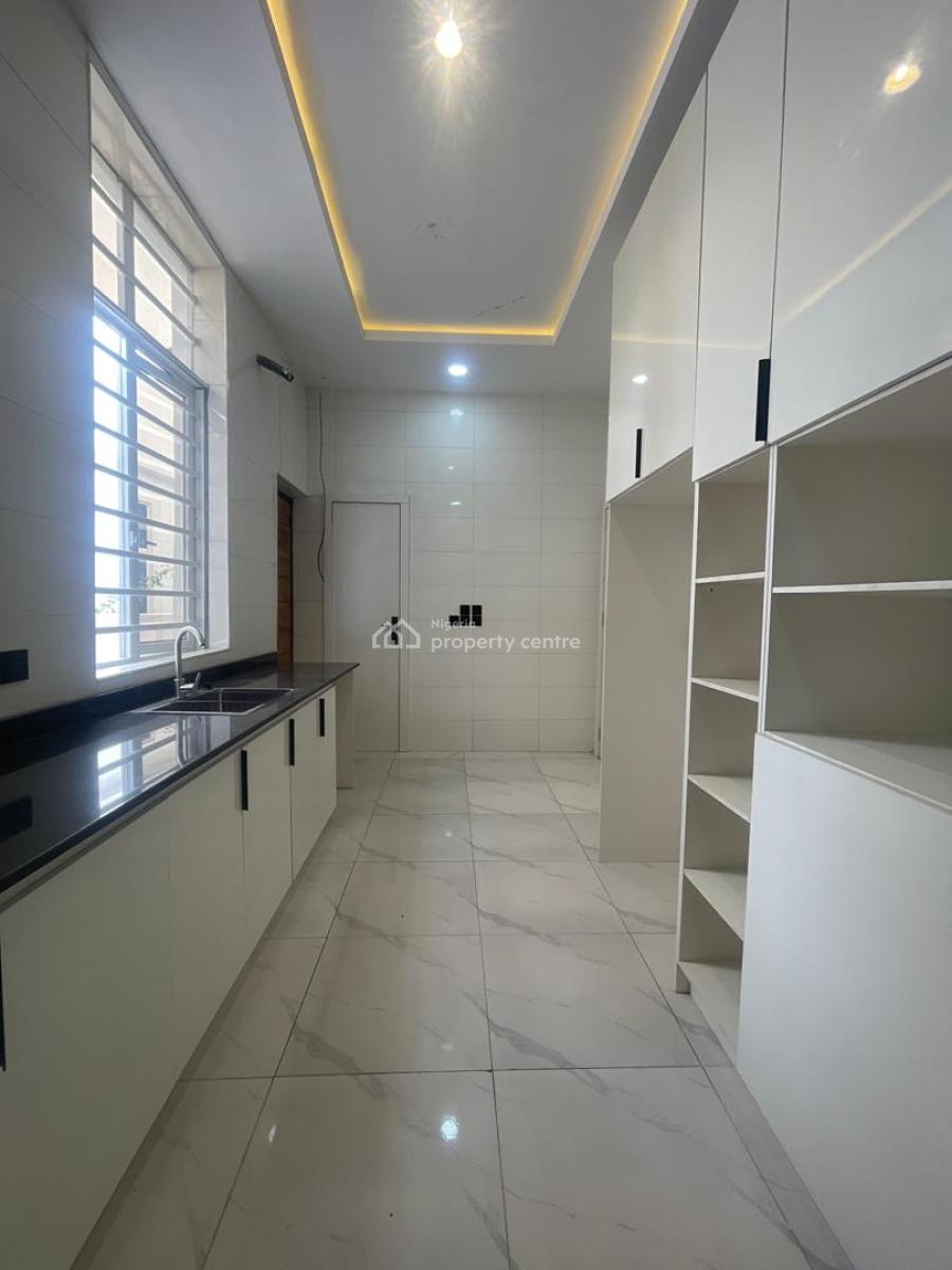 Nicely Built 4 Bedroom Semi Detached Duplex with a Room Bq, Sangotedo, Ajah, Lagos, Semi-detached Duplex for Sale