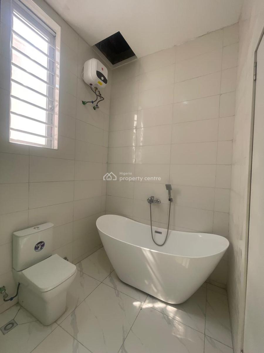 Nicely Built 4 Bedroom Semi Detached Duplex with a Room Bq, Sangotedo, Ajah, Lagos, Semi-detached Duplex for Sale