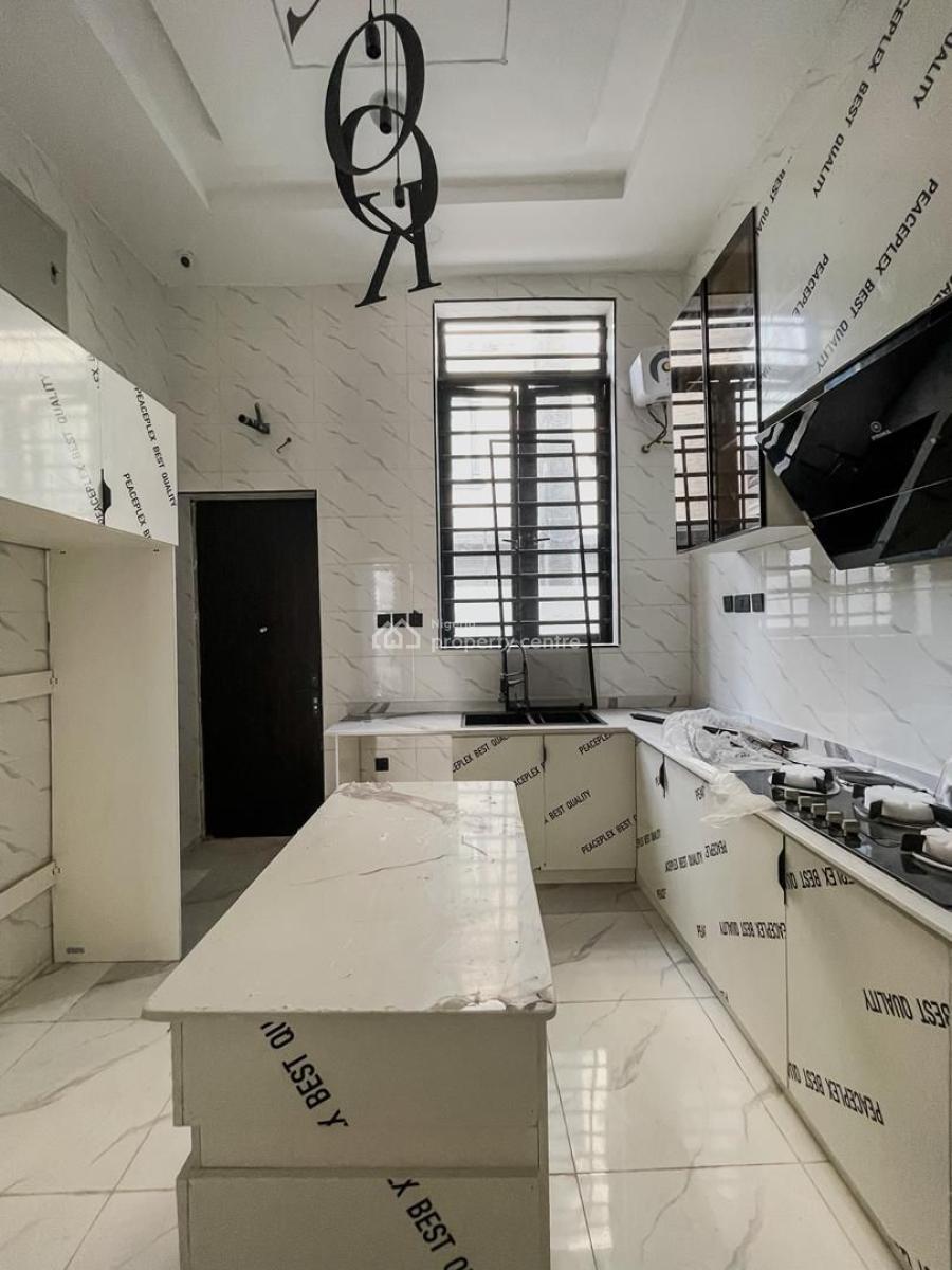 Stunning 4 Beedroom Fully Detached Duplex with a Room Bq, Sangotedo, Ajah, Lagos, Detached Duplex for Sale