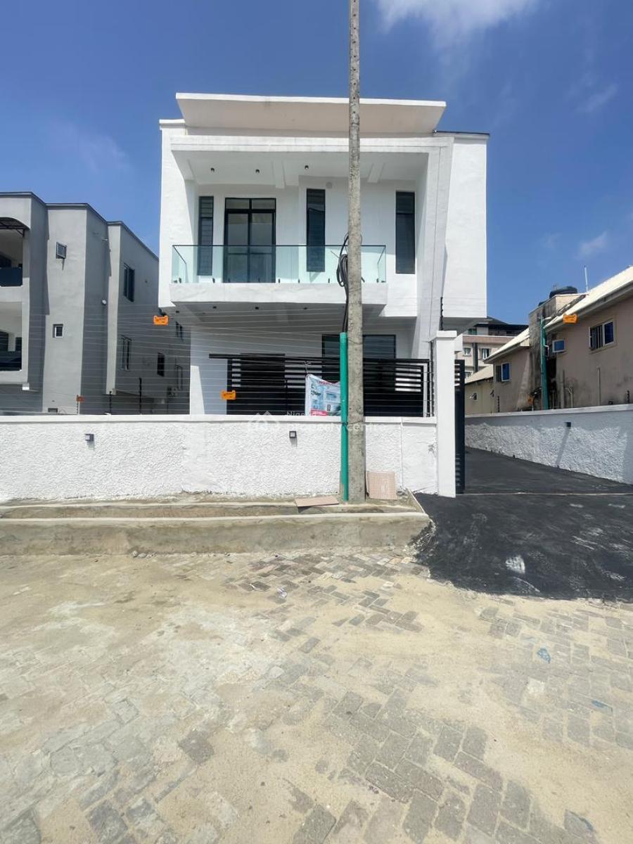 Lovely 5 Bedroom Fully Detached Duplex with a Room Bq, Sangotedo, Ajah, Lagos, Detached Duplex for Sale