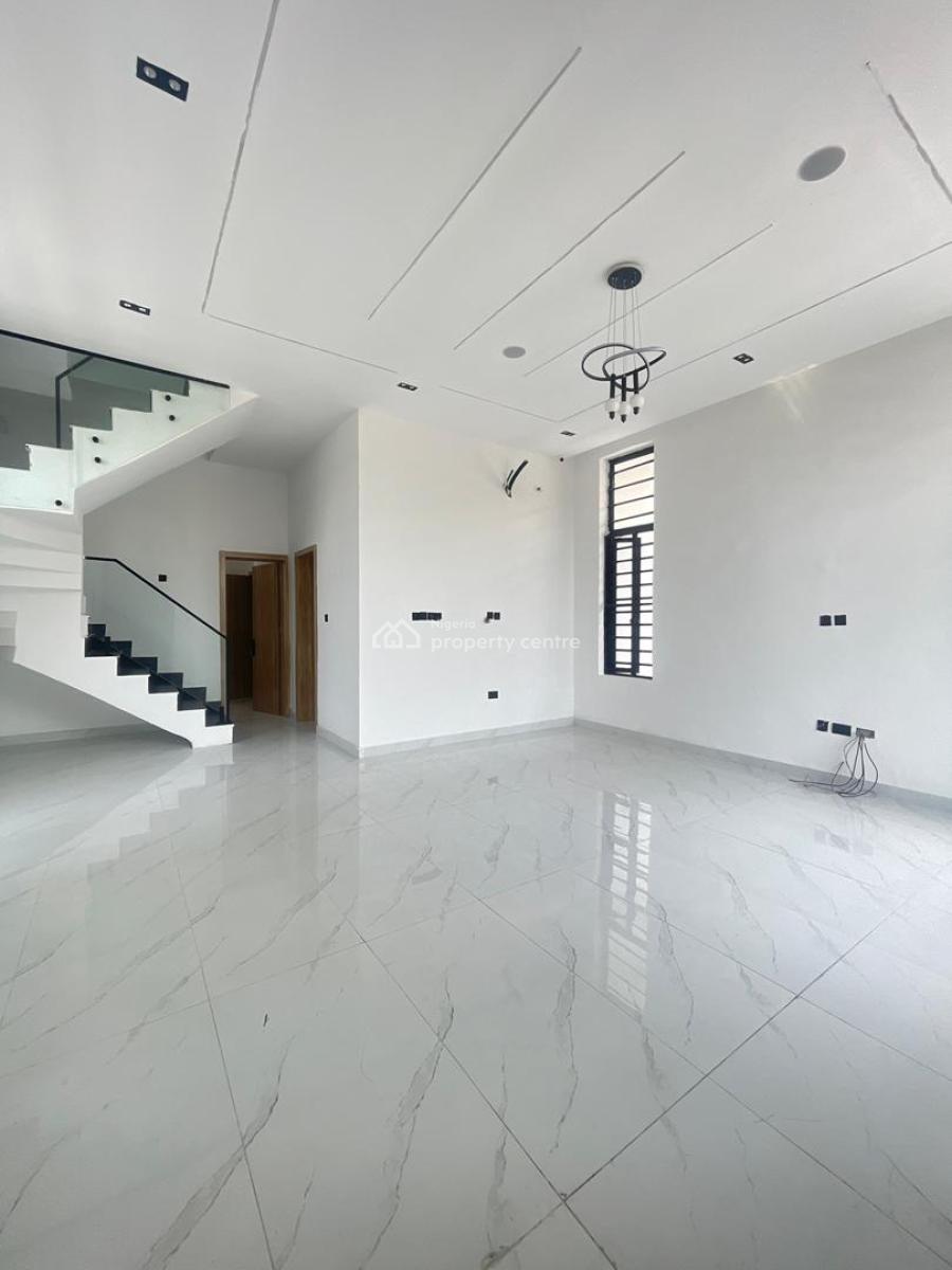 Lovely 5 Bedroom Fully Detached Duplex with a Room Bq, Sangotedo, Ajah, Lagos, Detached Duplex for Sale