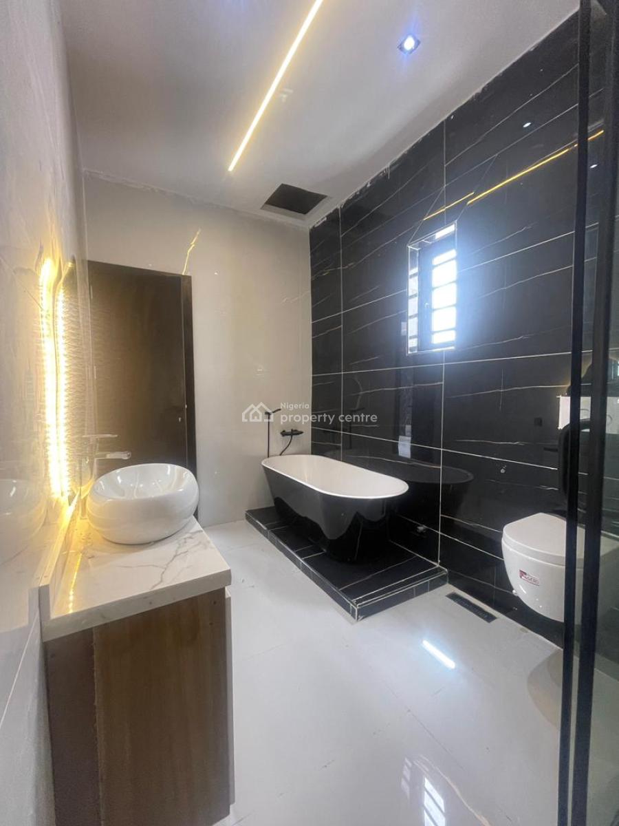 Pleasantly Built 4 Bedroom Fully Detached Duplex with a Room Bq, Sangotedo, Ajah, Lagos, Detached Duplex for Sale
