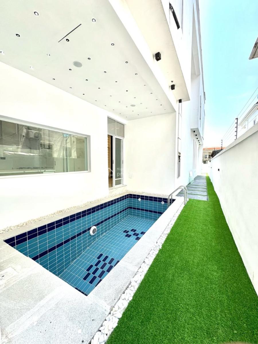 Luxury 5 Bedroom Detached Smart Home with Pool, Gate House, Off Spg Road, Igbo Efon, Lekki, Lagos, Detached Duplex for Sale