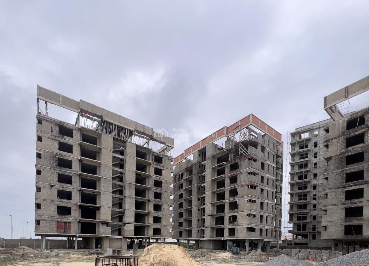 Residential 3 Bedroom with Bq Off-plan Flats, Water Corporation Road, Along New Coastal Road, Victoria Island (vi), Lagos, Flat / Apartment for Sale