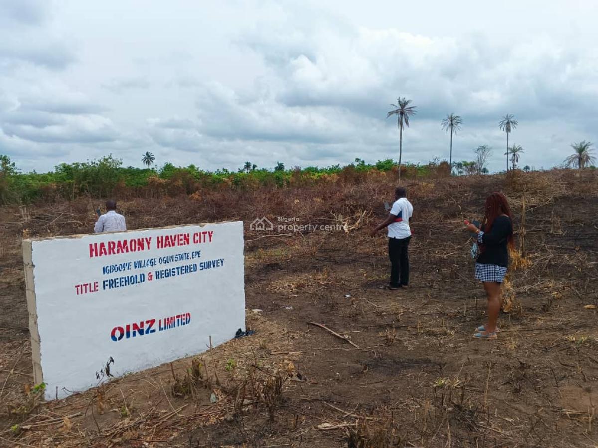 20  Acres of Govt Approved Estate Strategically Located, Igboye Town, Epe, Lagos, Mixed-use Land for Sale