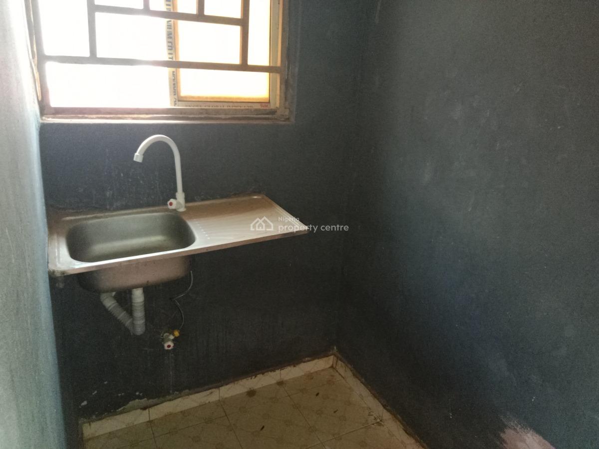 a Big Self Contain in a Fenced and Gated Compound with Good Water Supp, Close to Kabusa Gardens Estate Along Sunnyvale Junction Road, Lokogoma District, Abuja, Self Contain (single Rooms) for Rent