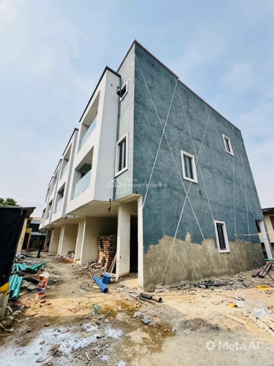 Newly Built 4 Bedroom Terrace Duplex with Bq, Opebi, Opebi, Ikeja, Lagos, Terraced Duplex for Sale