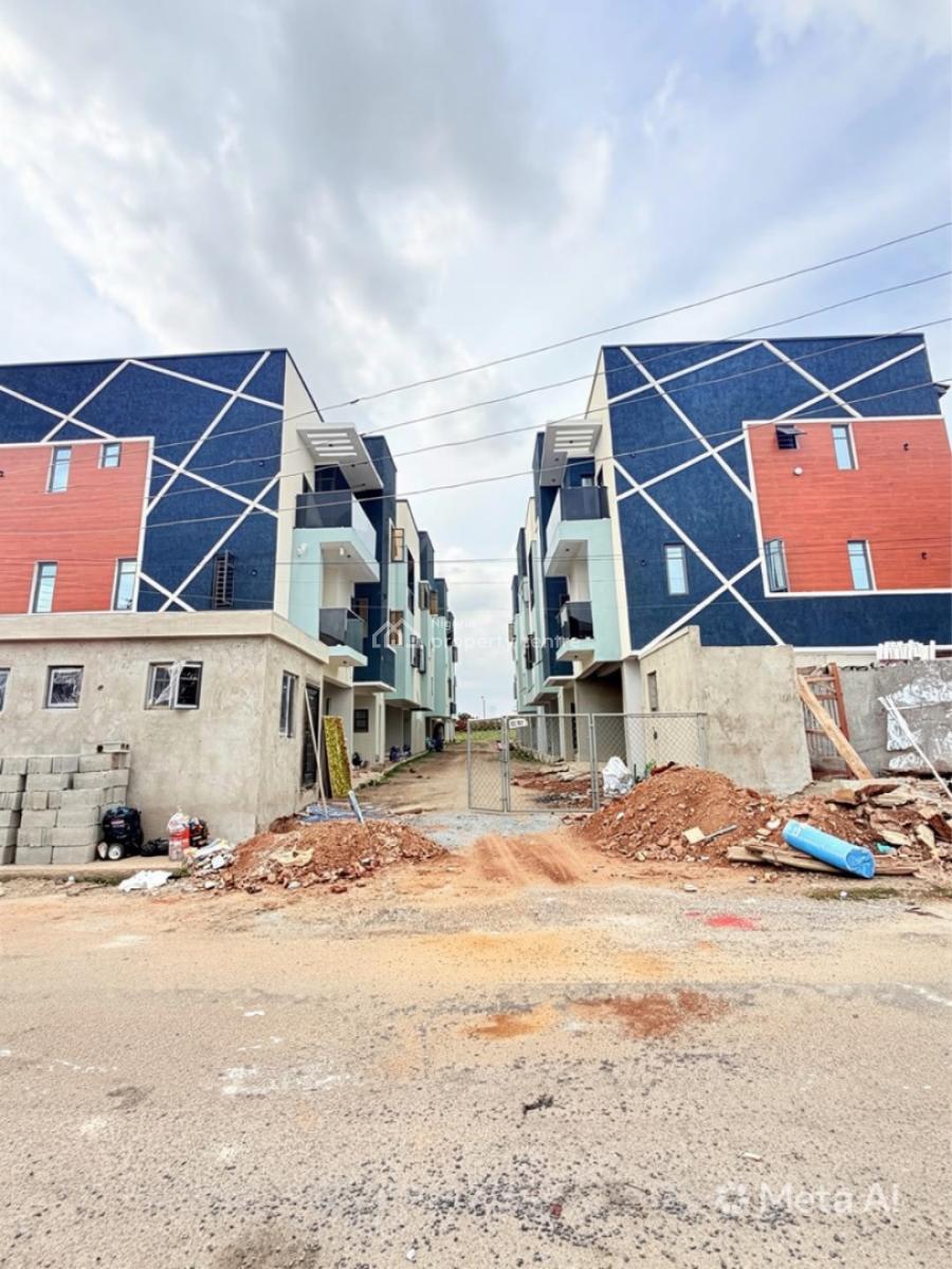 Newly Built 4 Bedroom Terrace Duplex with Bq, Oregun, Oregun, Ikeja, Lagos, Terraced Duplex for Sale