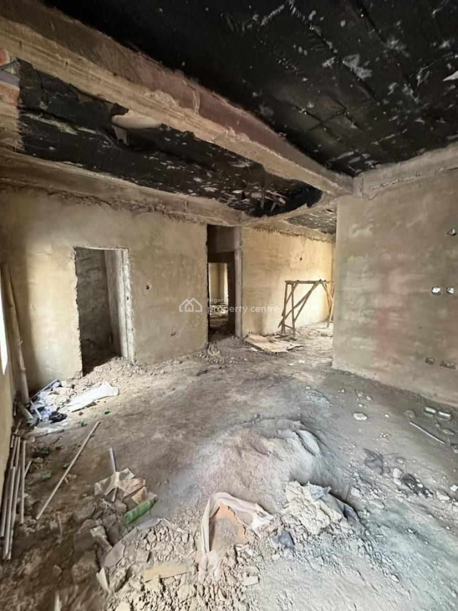 Luxury 3bedroom En-suite Flat, Semi Finished, Life Camp, Abuja, Block of Flats for Sale