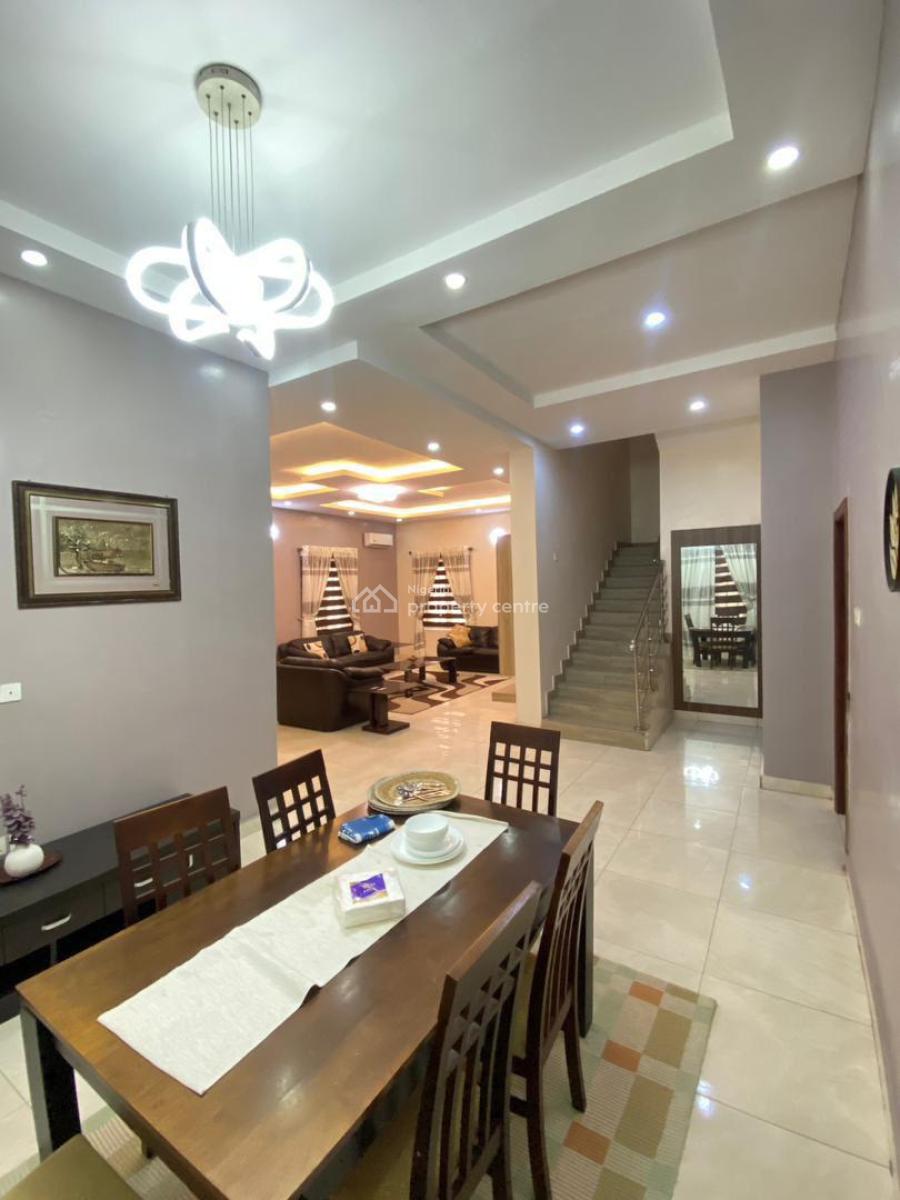 Fully Furnished 5 Bedroom Detached House with Bq, Osapa, Lekki, Lagos, Detached Duplex for Rent