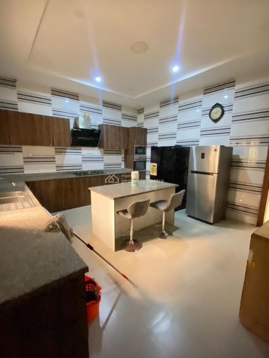 Fully Furnished 5 Bedroom Detached House with Bq, Osapa, Lekki, Lagos, Detached Duplex for Rent