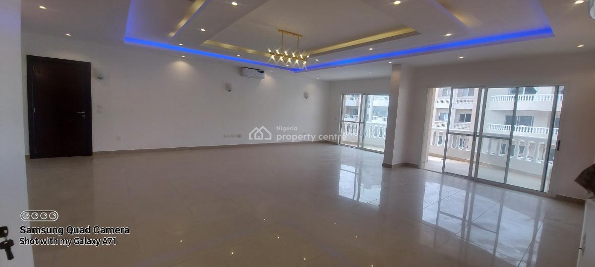 Aesthetically Pleasing Waterfront 4 Bedroom Apartment with Jetty, Along Banana Island Estate Road, Banana Island, Ikoyi, Lagos, Flat / Apartment for Rent