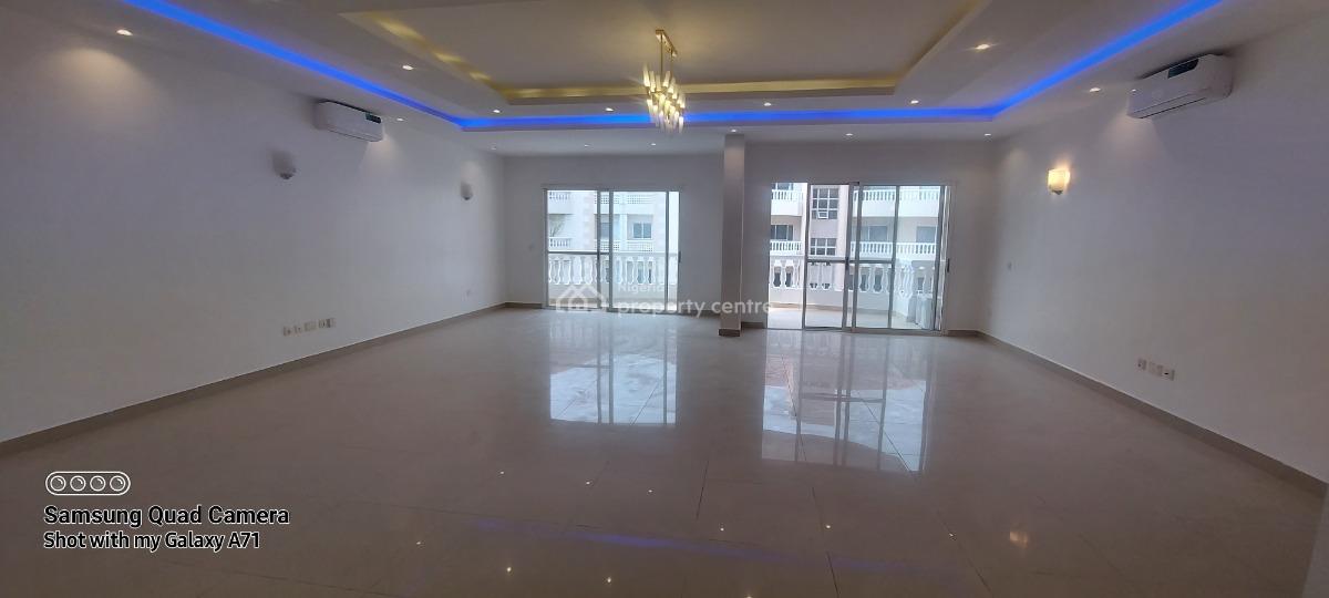 Aesthetically Pleasing Waterfront 4 Bedroom Apartment with Jetty, Along Banana Island Estate Road, Banana Island, Ikoyi, Lagos, Flat / Apartment for Rent