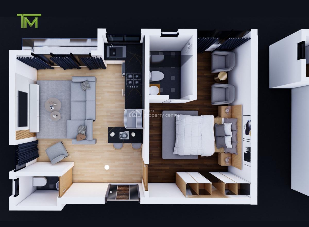 Premium 1 Bedroom Apartment, Queen Mary, 5 Grace Ntuko Street, Greenland Estate, Arowojobe, Mende, Maryland, Lagos, Mini Flat (room and Parlour) for Sale