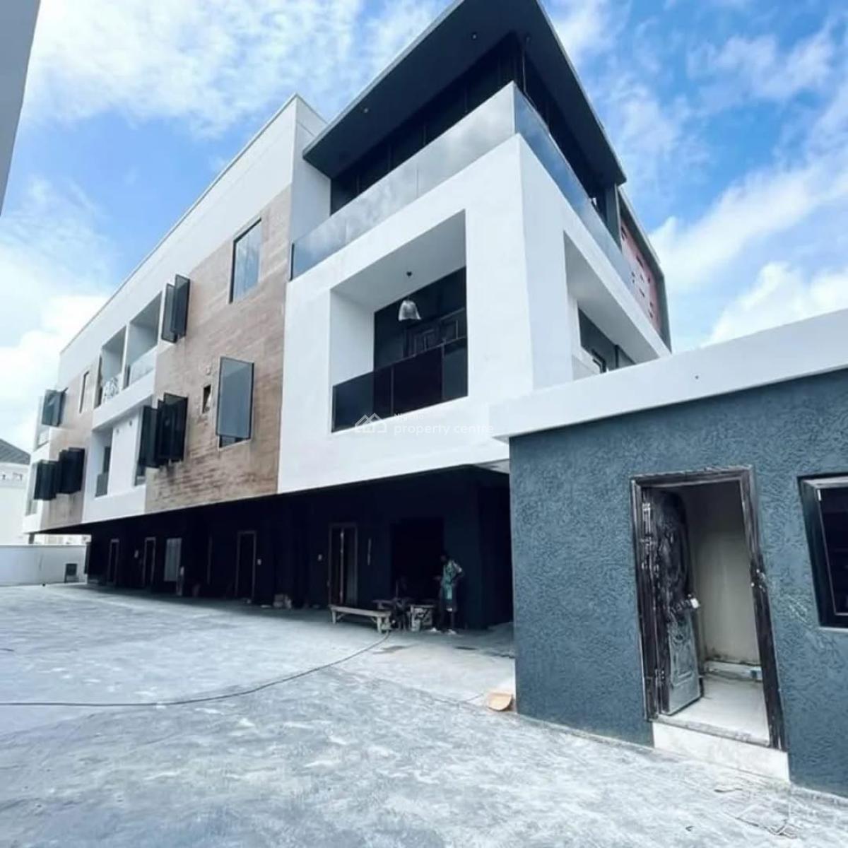 4 Bedroom Terrace Duplex with Bq and Pool, Lekki Phase 1, Lekki Phase 1, Lekki, Lagos, Terraced Duplex for Sale