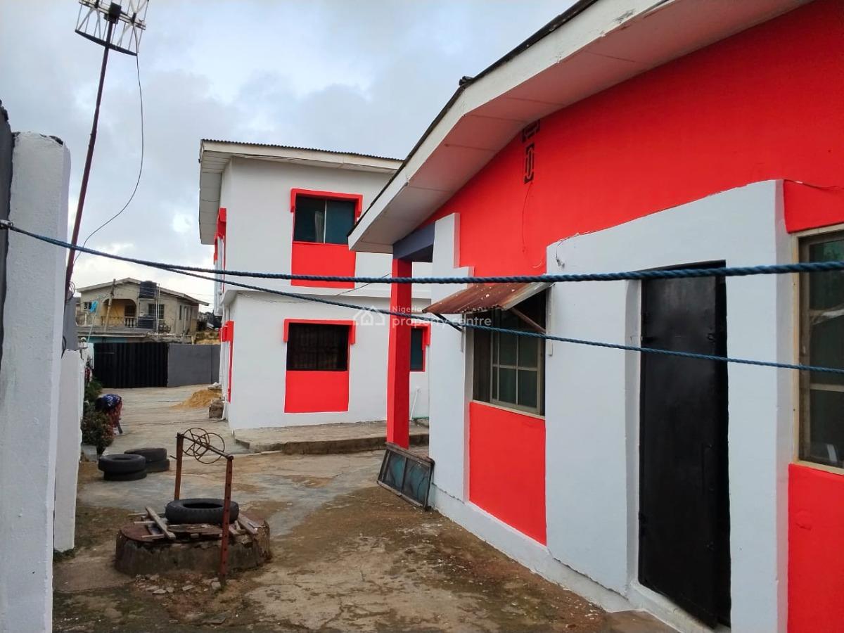 * 4 Nos of 3-bedrooms Flats on The Main Building  * 2 Nos of 2-bedro, Ikotun, Lagos, Block of Flats for Sale