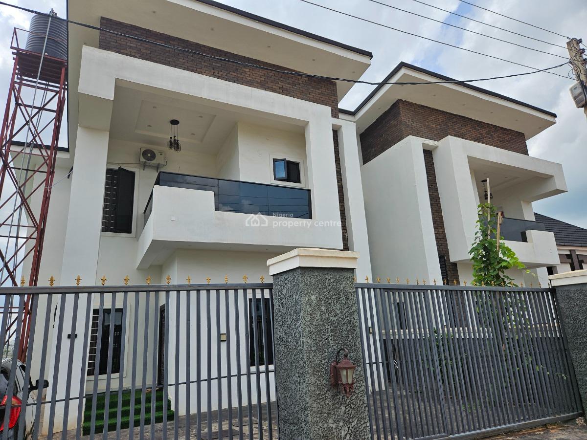 Contemporary Fully Furnished 4 Bedroom Duplex, Brownwood Estate, Awka, Anambra, Semi-detached Duplex for Sale