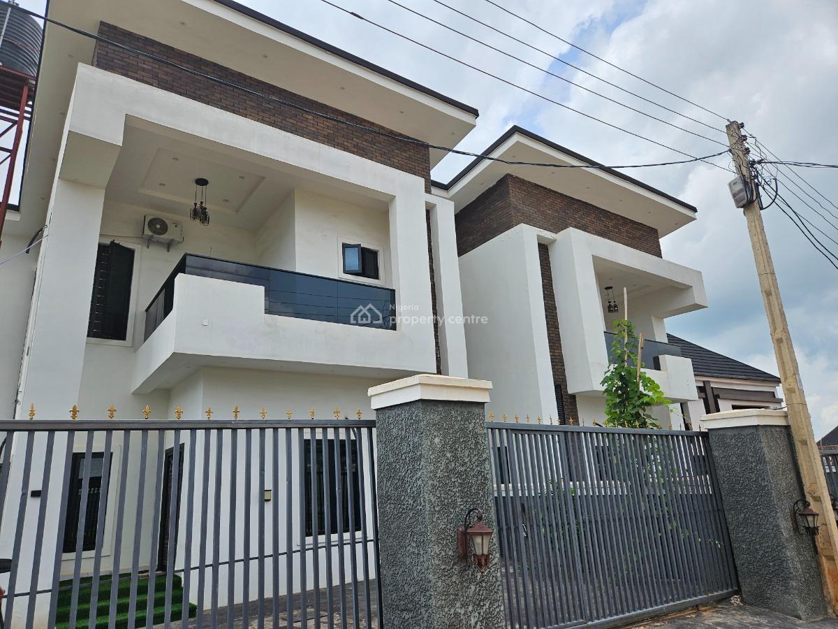 Contemporary Fully Furnished 4 Bedroom Duplex, Brownwood Estate, Awka, Anambra, Semi-detached Duplex for Sale