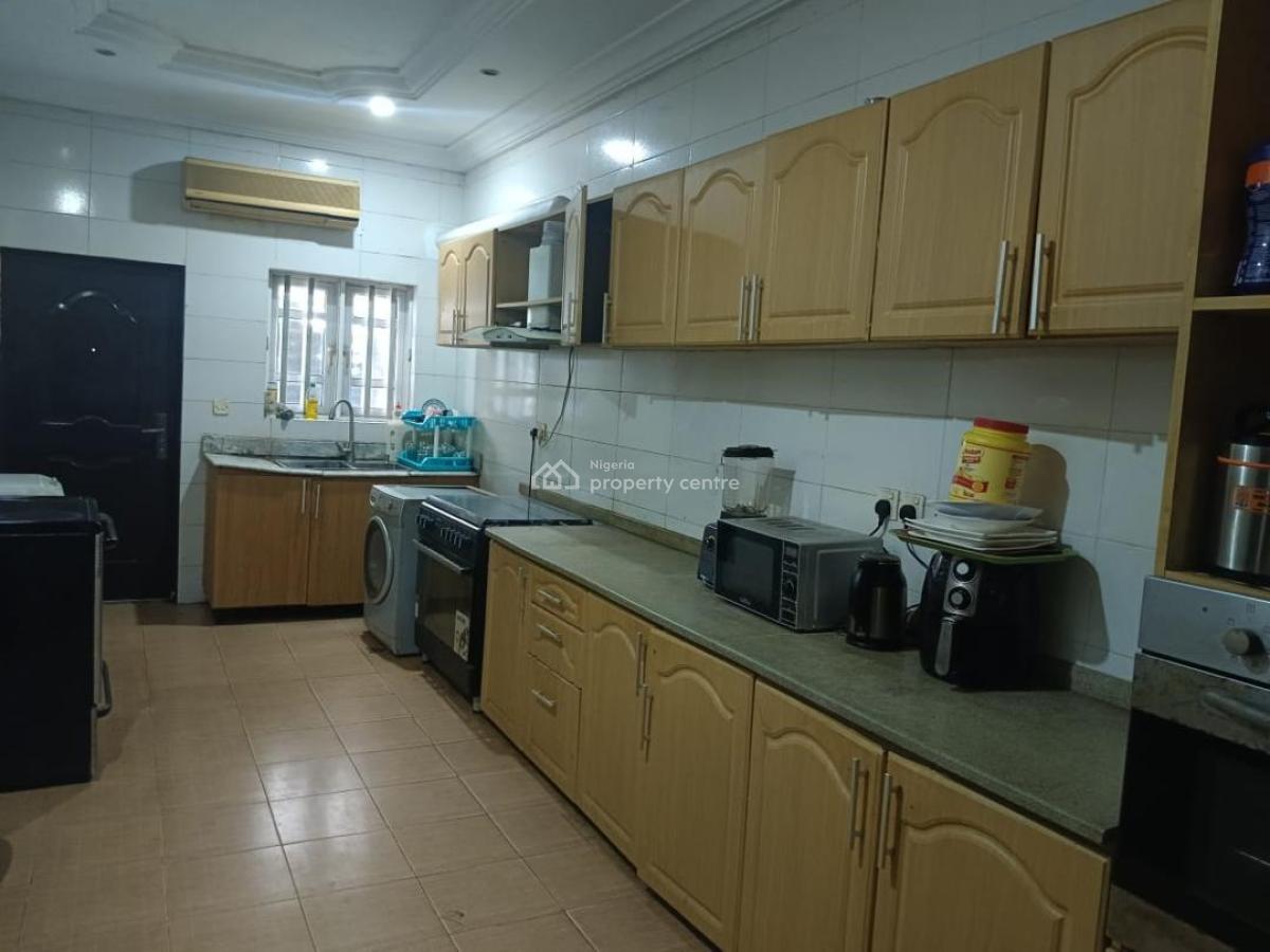 Fully Furnished 4bed Duplex with Inverter in a Secured Estate, Self Compound in an Estate Off Agungi Road and Chevron, Lekki, Lagos, House for Rent
